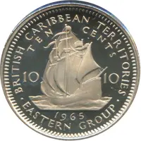 10 Cents - Elizabeth II 1st portrait