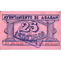 25 Céntimos Abarán
