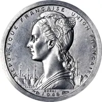 1 Franc Piedfort Essai