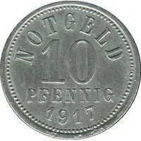 10 Pfennig - Bad Kissingen