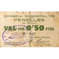0.50 Pesetas Penelles