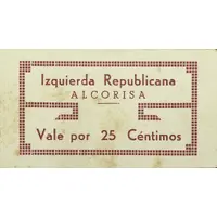 25 Céntimos Alcorisa