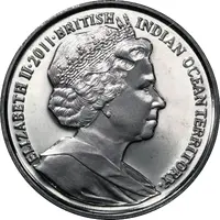 2 Pounds - Elizabeth II Royal Wedding, Silver