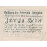 20 Heller Kirchheim