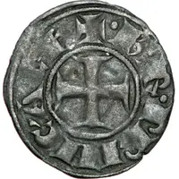 1 Denier - Charles II d'Anjou