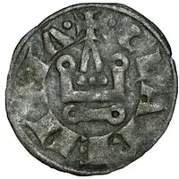 1 Denier - Charles II d'Anjou