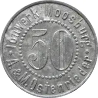 50 Pfennig - Moosburg Tonwerk A and M Ostenrieder