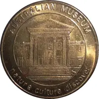 Medal - Australian Museum - Tyrannosaurus Rex Tourist Souvenir