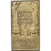 Gustav-Adolf-Festspiele of 1908 in Oldenburg - Elisabeth Grandduchess of Oldenburg