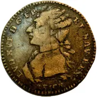 Rechenpfennig - Louis XVI - Omnibus non sibi Bust on the left 4