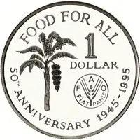 1 Dollar FAO, Silver Proof issue