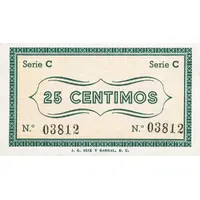 25 Céntimos Azuara