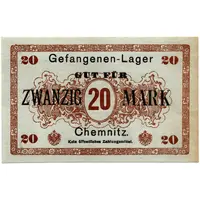 20 Mark Gefangenen-Lager