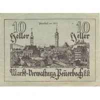 10 Heller Peuerbach, Markt-Verwaltung Peuerbach
