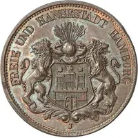 5 Mark Copper pattern strike