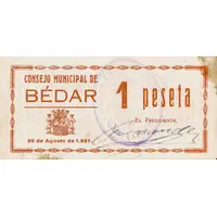 1 Peseta Bédar