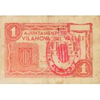 1 Peseta Vilanova del Vallès