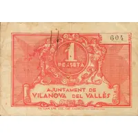 1 Peseta Vilanova del Vallès