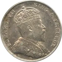1 Dollar - Edward VII Small Type