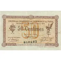 50 Centimes - Chambres de Commerce du Tarn [81]