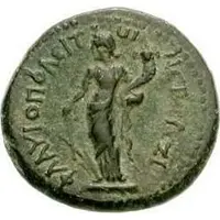 Hemiassarion - Domitian ΦΛΑΥΙΟΠΟΛΕΙΤΩΝ ΕΤΟΥϹ ΖΙ