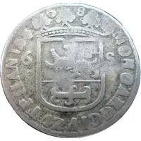 6 Stuivers 'Rijderschelling'