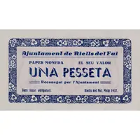 1 Peseta Riells del Fai