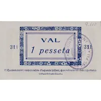 1 Peseta Riells del Fai