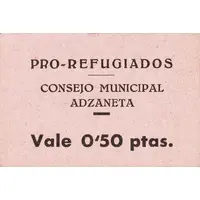 0.50 Pesetas Adzaneta