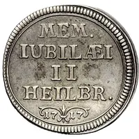 1 Ducat Bicentenary of the Reformation, Silver pattern