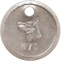 Dog Tax Token - Rat der Gemeinde Binz