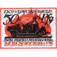 50 Pfennig Freiwillige Feuerwehr
