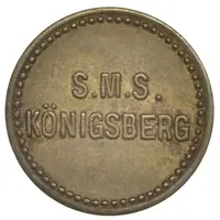 Token - 10 Pfennig S.M.S Königsberg