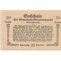 20 Heller Blindenmarkt