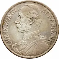 40 Cents / 2 Francs - Christian IX