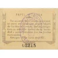 25 Céntimos Almagro