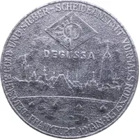Degussa Calendar Medal Frankfurt am Main