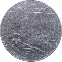 Degussa Calendar Medal Frankfurt am Main