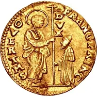 Gold Sequin - Imitation of Francis Molino, Doge of Venice
