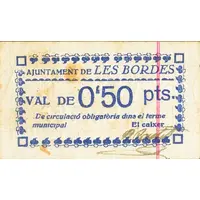 0.50 Pesetas Les Bordes
