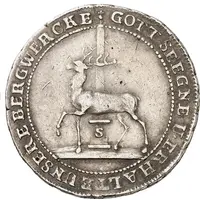 1/3 Thaler - Charles Louis and Henry Christian Frederick Ausbeute