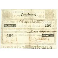 29 Scudi Banco do S. Spirito di Roma