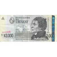 2000 Pesos Uruguayos