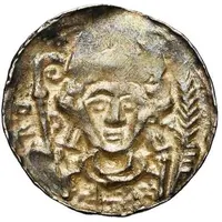 Penny / Denier - Rudolph of Zaeringen Maastricht, church