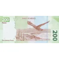 200 Pesos 30 years of Bank of Mexico Authonomy