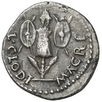 Denarius L CLODI MACRI, Roma