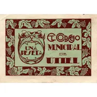 1 Peseta Utiel