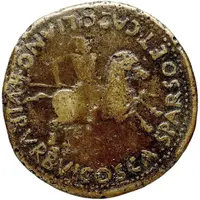 As - Augustus VRB VIC OSCA SPARSO ET CAECILIANO II VIR