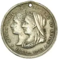 Medalet - Victoria Diamond Jubilee, Melbourne