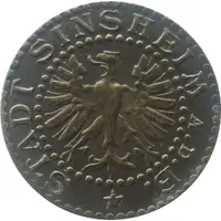 5 Pfennig - Sinsheim